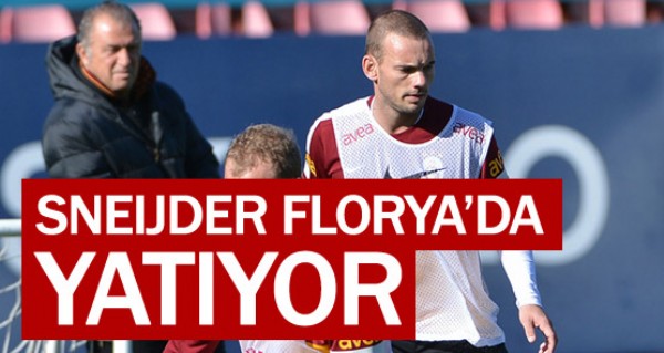 Sneijder Florya'da yatyor!